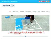 Tablet Screenshot of dondulin.com